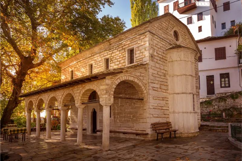 Church Makrinitsa Village Pelion Greece