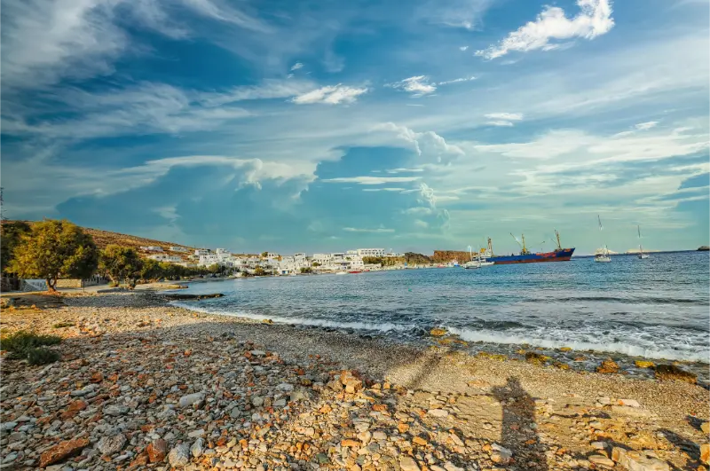 Karavostasi Village Folegandros Greece