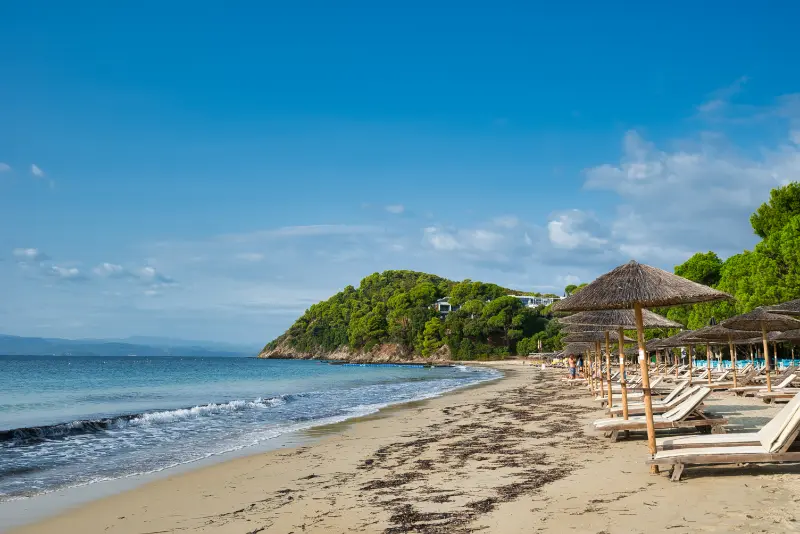 Koukounaries Beach Skiathos Island Greece World Beach