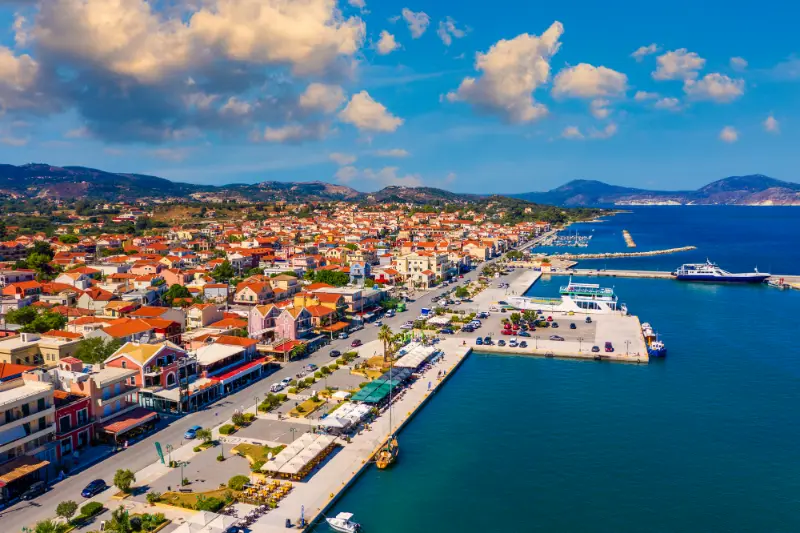 Lixouri Second City More Large Of Kefalonia Greece