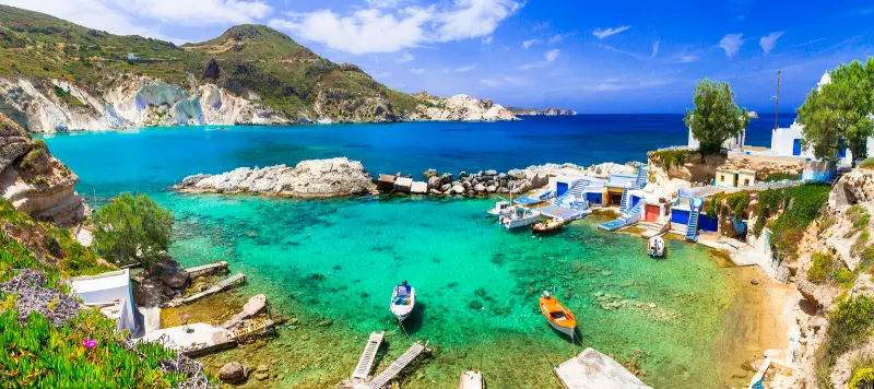 Mandrakia Village Milos Greece