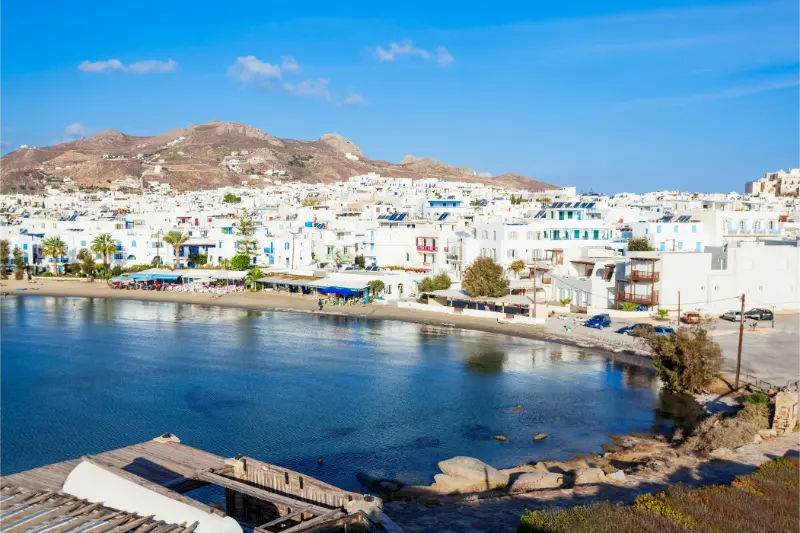 Naxos Agios Georgios City Beach Saint George Beach Naxos Island Greece