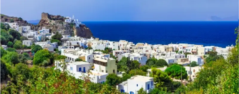 Nisyros Dodecanese Panorama Of Mandraki