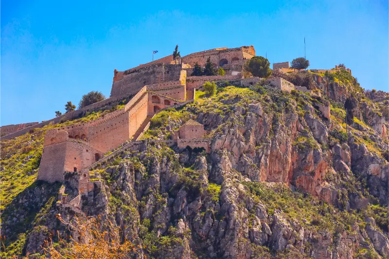Palamidi Castle Hill Nafplion Greece
