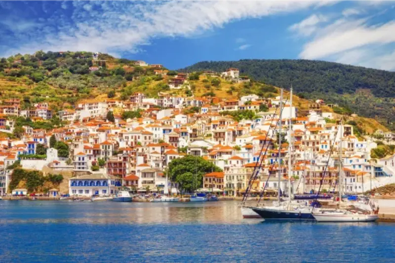 Skopelos City Skopelos Island Greece