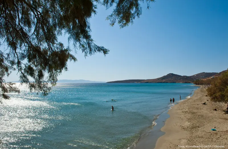 Tinos Kionia Beach Greece